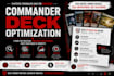 optimize and playtest your commander deck