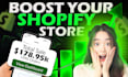 research products, optimize shopify listings, handle support