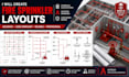 create fire sprinkler layouts hydraulic calculations  autocad code based design
