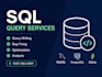 write, fix and optimize sql queries