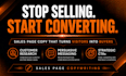 write a high converting sales page copy that sells