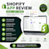install shopify apps and provide honest app testing and feedback reviews