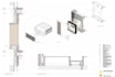 create 3d exploded axonometrics and technical details in revit