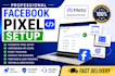 setup facebook pixel, conversion API and event tracking