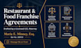 draft a legally binding restaurant franchise agreement