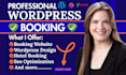 do wordpress booking website appointment booking and hotel booking website