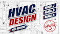 do hvac duct design acca permit manual j, d, s  cooling heating load calculation