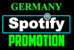 do spotify music promotion, germany spotify promotion