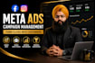 create, manage and optimise meta facebook and instagram ad campaigns