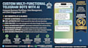 build a custom ai telegram bot with google sheets and gmail alerts
