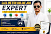 do professional ms office, data entry and typing work