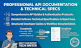 write professional software documentation, API guides, and technical specs