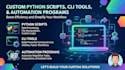 develop python scripts, automation tools, and networking utilities