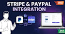 setup and fix stripe and paypal payment integration