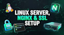 setup linux server nginx ssl domain pointing and web server