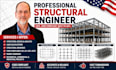 draft structural foundation framing plans and 3d models