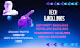 do tech backlinks and tech blog guest posting for SEO