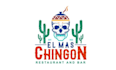 design skull hip and trendy restaurant logo