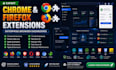 our agency develop browser automation web scraping chrome firefox edge extension