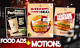create scroll stopping food ads with animation
