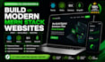 build a responsive react website or mern stack web application