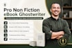 ghostwrite non fiction ebook, book writer, amazon kdp writer