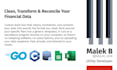 build a custom tool to clean, transform and reconcile your financial data
