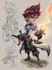 draw 2d game character illustration and concept art