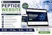 build fda compliant peptide website, research peptide woocommerce wordpress web