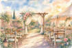draw watercolor wedding venue
