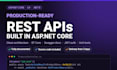 develop a c sharp rest API in asp net core with sql jwt and swagger