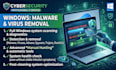 perform a malware removal from windows PC