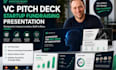 vc pitch deck, startup fundraising presentation, investor deck