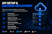 develop and deploy a custom rest API backend