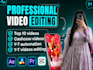 edit engaging videos for tiktok, reels and youtube