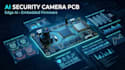 design ai security security camera pcb with edge ai and embedded firmware