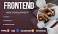 build a responsive website with HTML, CSS, js, and bootstrap