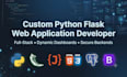 build custom, responsive web applications using python flask