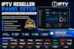 setup a custom reseller panel, strong8k, trex panel, mega, dream4k