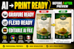 convert ai generated packaging into print ready artwork