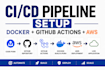 set up cicd pipeline with docker and github actions