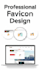 design professional favicon and website icon