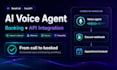 build a retell ai voice agent and booking system
