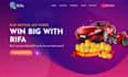 design wix raffle website fundraising raffle website prize draw website