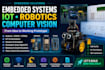 create embedded systems, ai, iot and robotics applications