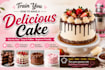train you how to make a delicious cake
