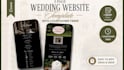 create a personalised wedding website invitation, rsvp and countdown