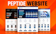 build research peptide website with woocommerce payment integration