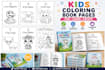 create custom kids colouring book pages for amazon kdp