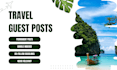 write, publish travel guest post backlinks, high da